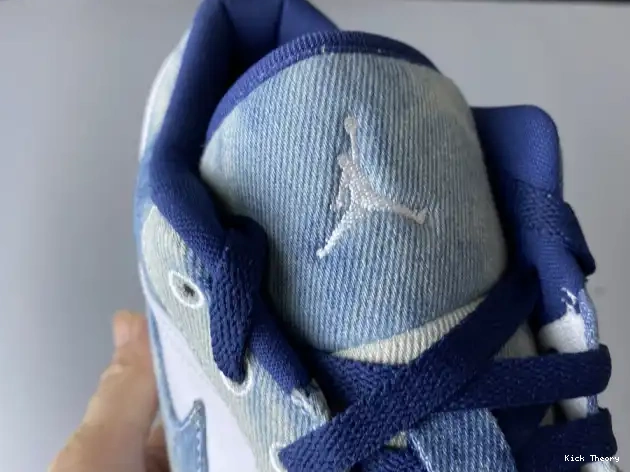 Kicked Out Shoe Store 1 Washed Jordan CZ8455-100 Denim Low Air 0605